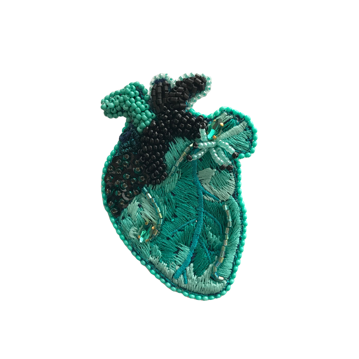Queen Butterfly Brooch