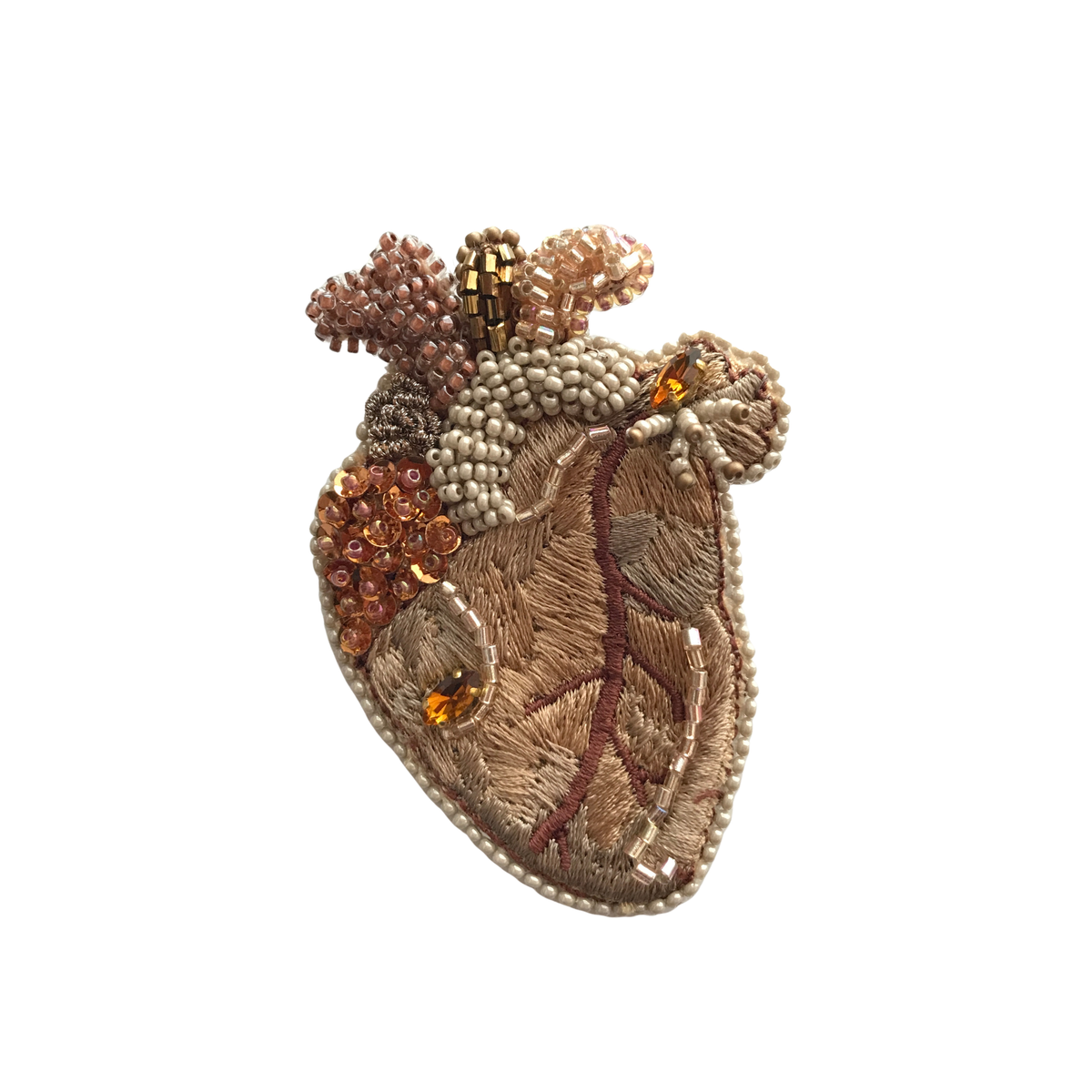 Queen Butterfly Brooch