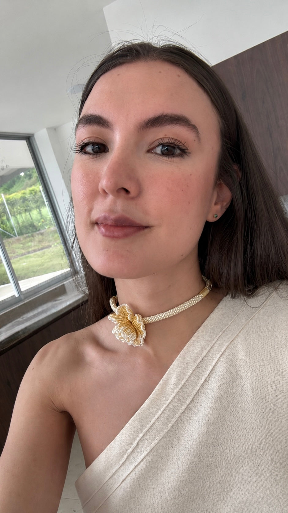 LINEN CHOKER
