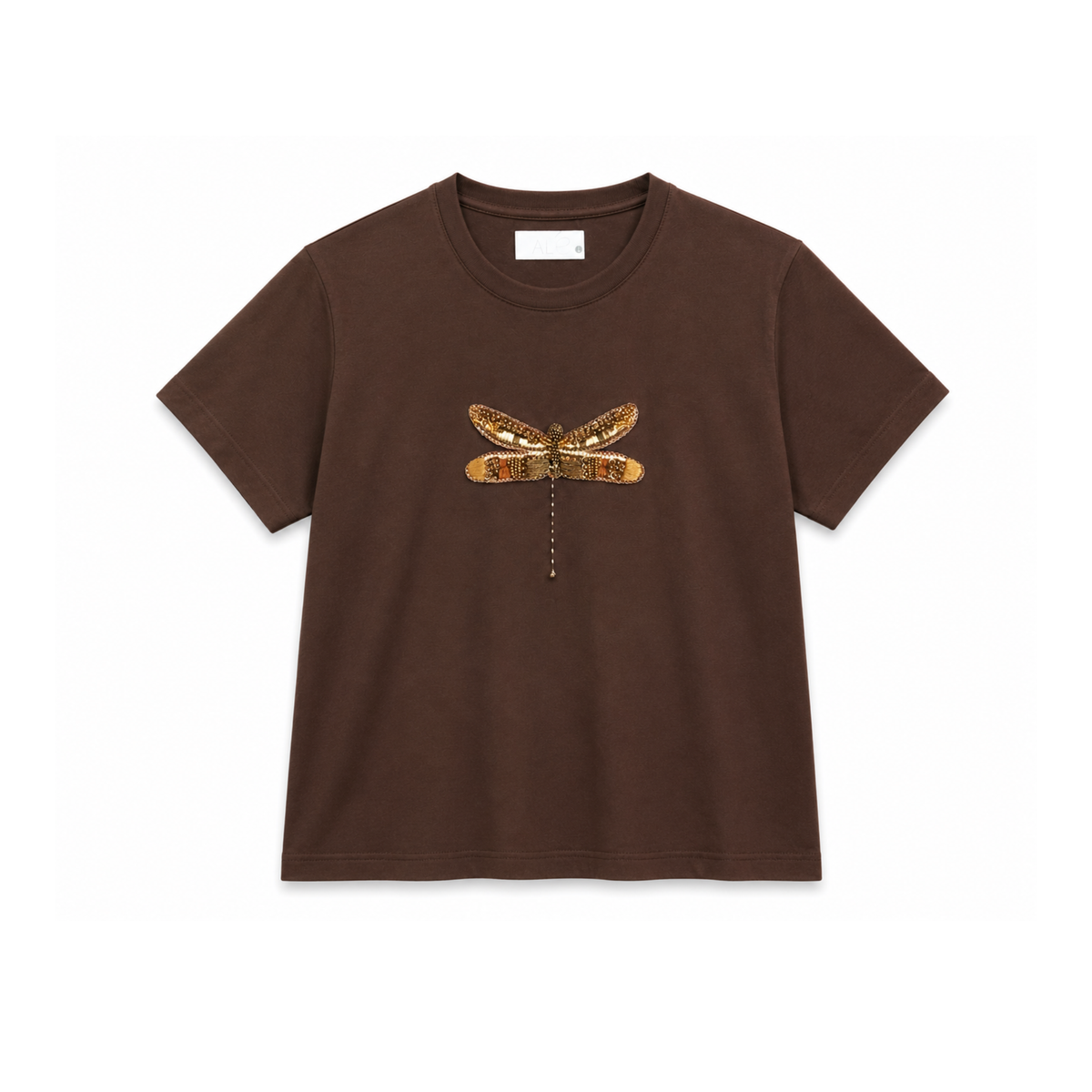 Embroidered Printed T-Shirt