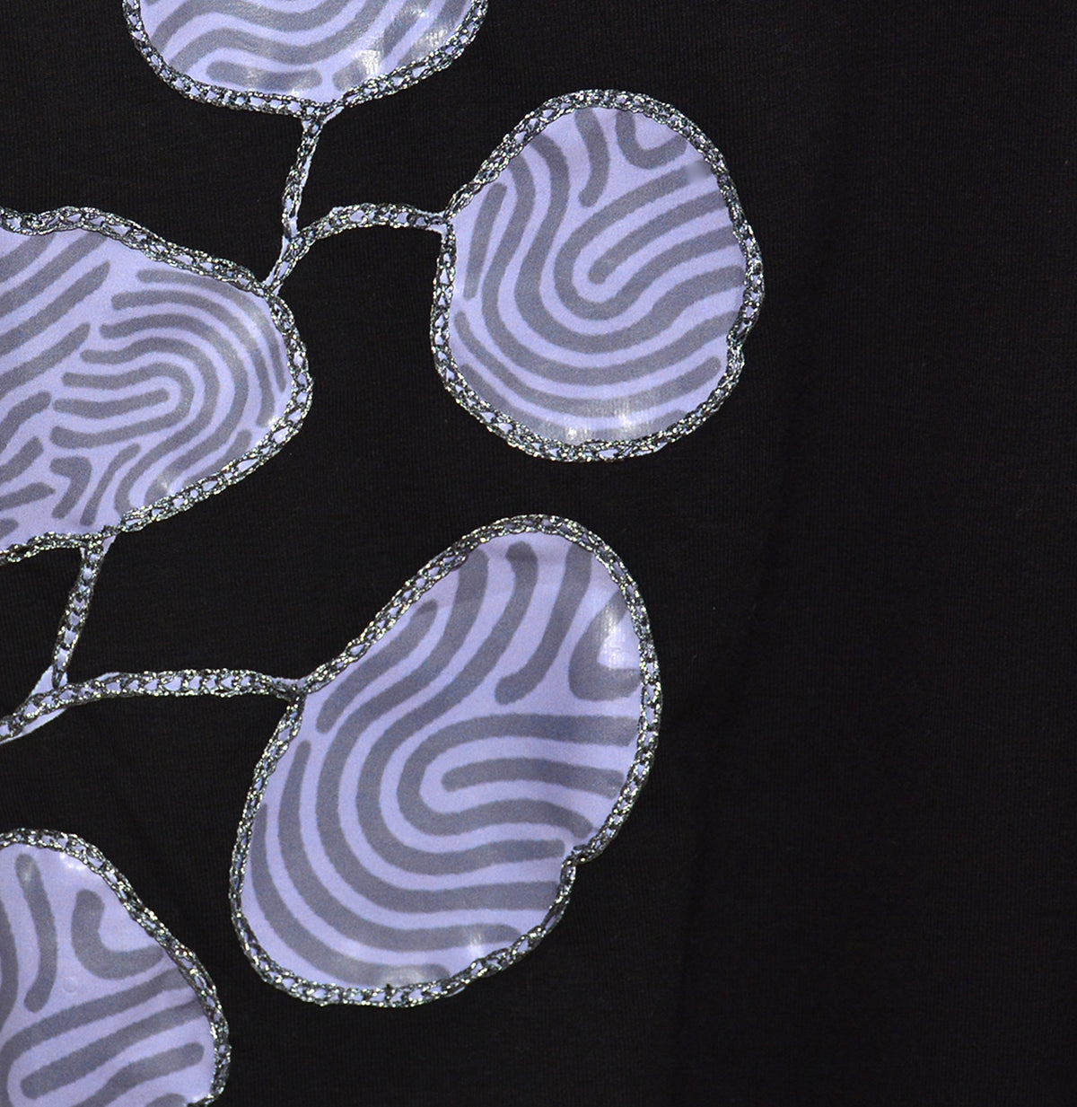 Embroidered Printed T-Shirt