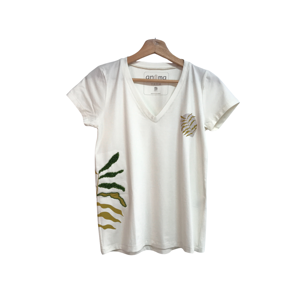 Embroidered Printed T-Shirt