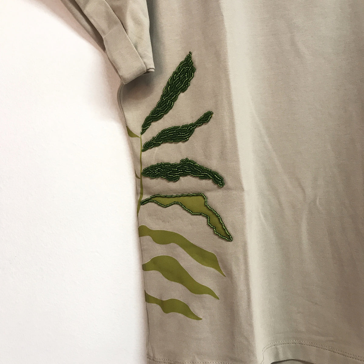 Embroidered Printed T-Shirt