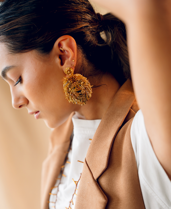 Lion Earrings