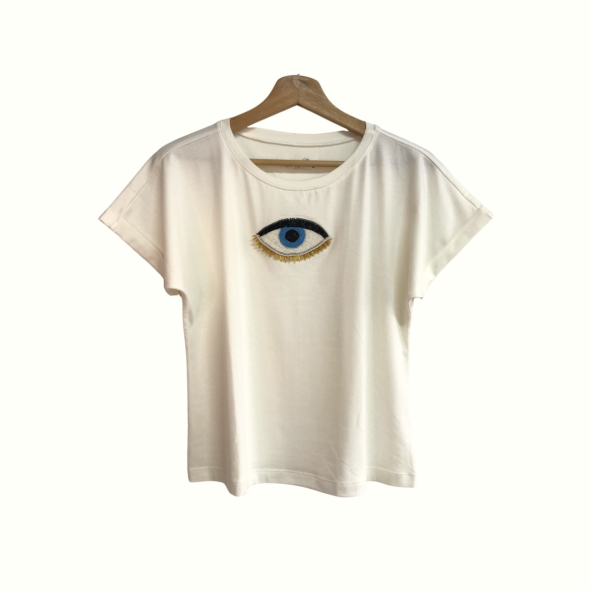 Embroidered Printed T-Shirt