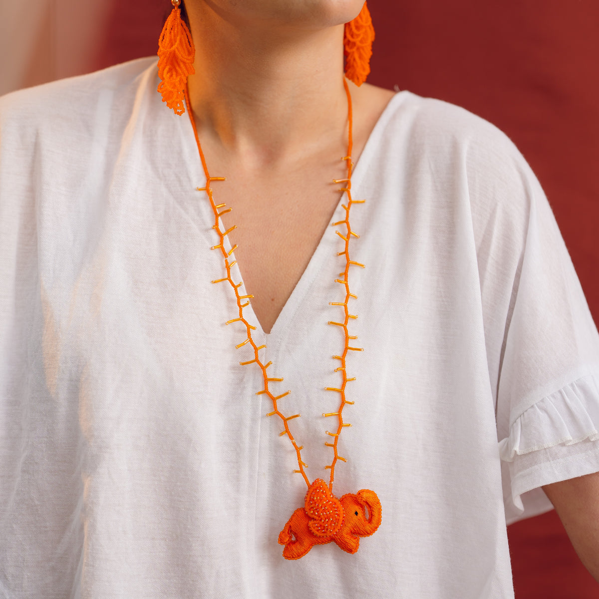 Dumbo Charm Necklace