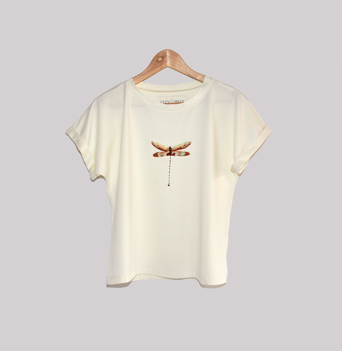 Embroidered Printed T-Shirt